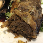 Lien - 仔鹿ひき肉とマッシュルームのブリック包み焼き アップ