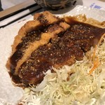 Nagoya Meibutsu Misokatsu Yabaton - わらじとんかつ定食