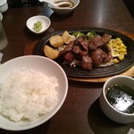 大井町銭場精肉店 - カットステーキランチ
