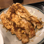 巣鴨ときわ食堂 - 【2018年05月】生姜焼き定食、生姜焼きアップ。