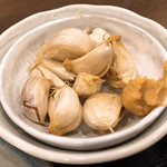 巣鴨ときわ食堂 - 【2018年05月】追加で「にんにく」。