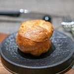 Restaurant Ｔ3 - 焼き立て牛脂のポップオーバー