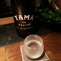 大どころ - 福岡で一番古い大賀酒造さんのTAMAたまでいづみ。爽やかでキリッと辛口。お刺身に合いますね。