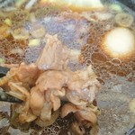 つけ鴨うどん鴨錦 - つけ汁の鴨肉