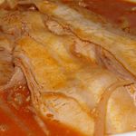 らーめんでぽっと - スープを吸ったチャーシュー