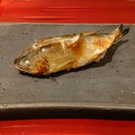 銀座 しのはら - 鮎の風干しの押寿司