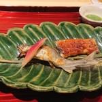 銀座 しのはら - 鮎と鰻