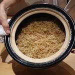 銀座 しのはら - 生姜ご飯