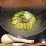 うどん茶屋 つづら - すだちうどん（夏季限定）