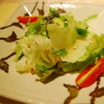 Sakuran - 前菜のサラダ