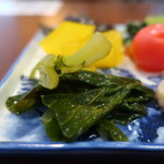 雪の下精進茶寮 - 小松菜の漬物