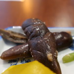 雪の下精進茶寮 - 茄子のお浸し