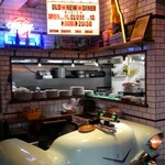 オールドニューダイナー - 店内も見事なアメリカン