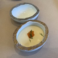 ザ・ガーデンオリエンタル・大阪 - 汲み上げ湯葉のブランマンジェ