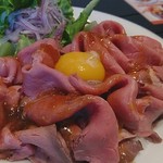 肉焼ラウンジ hana - ローストビーフ丼ランチ