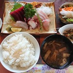 竹寿司 - 刺身定食￥950-