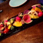 季節野菜のサラダ