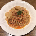 ラヴィアンローズ - パスタランチ（オイルサーディンとハラペーニョ） ¥950 のオイルサーディンとハラペーニョ