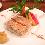 ビストロ 集 - バスク風豚肉のパテ