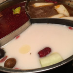 Shaowei Yam Mouko Hinabe - 白湯スープ。おいしい♥︎