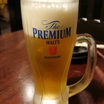 Hatagoya - 生ビール。