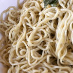 つけ麺　麺アップ