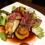 シエル ブルー - 和牛モモ肉のロティ