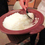 富小路 やま岸 - やま岸さんご飯はおかわり