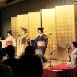 富小路 やま岸 - 舞と三味線('18.8月下旬)