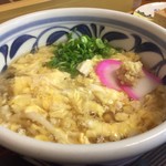 ふる里うどん  - あんかけ卵とじうどん
