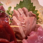白レバー刺