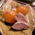 蒼天 - ちょうちん、レバー薫製