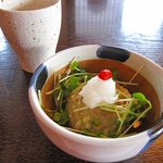 胡々里庵 - 揚げ出し蕎麦がき