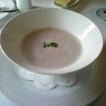 プティバトー - 白大根と紫大根のスープ