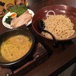 しゅういち - カレーつけ麺・チャーシュー入り（1,000円）