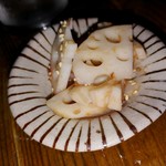 つるばら - 突き出しのレンコン