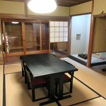 大文字屋　龍田川 - 別の庭園を望む個室