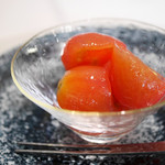 2018/7/22  自家菜園のアイコのマリネ