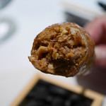 Vv.lab - 2018/7/22  カリッと齧ると、ミンチになった仔羊が現れます。