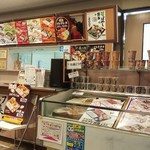 本家かまどや - 本家かまどや 新東福山店　店内　メニュー看板（2018.10.13)