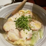 古々がみそ - 麩の卵とじ