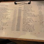 田島亭 - ワインリスト　グラスワイン300円だー！！