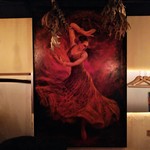 BOHEMIAN BOHEMIAN - 店内　フラメンコを踊る女性の絵画