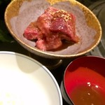 焼肉 喰心 - 黒毛雌牛の幻ハラミ/タレ