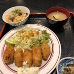 Kakisakabahirasoru - カキフライ定食