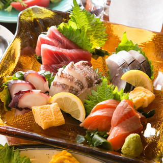 We pride ourselves on freshness! Enjoy seasonal seafood and vegetables ☆