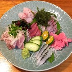 あずさ丸 - 刺身盛合わせ５点盛