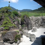 権太楼 - 自慢のお庭の池が