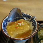 お料理 とみやま - おまかせ御膳：胡麻豆腐