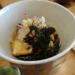 お料理 とみやま - おまかせ御膳：魚の揚げ出し